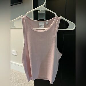 TNA Aritzia homestretch tank - pink